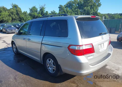 2007 Honda Odyssey Ex z USA, uszkodzony, nr VIN 5FNRL38477B452725